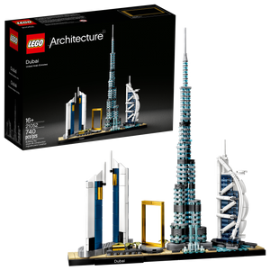 Architecture Dubai LEGO 21052 Retired Certified in Original Box, Pre-Owned