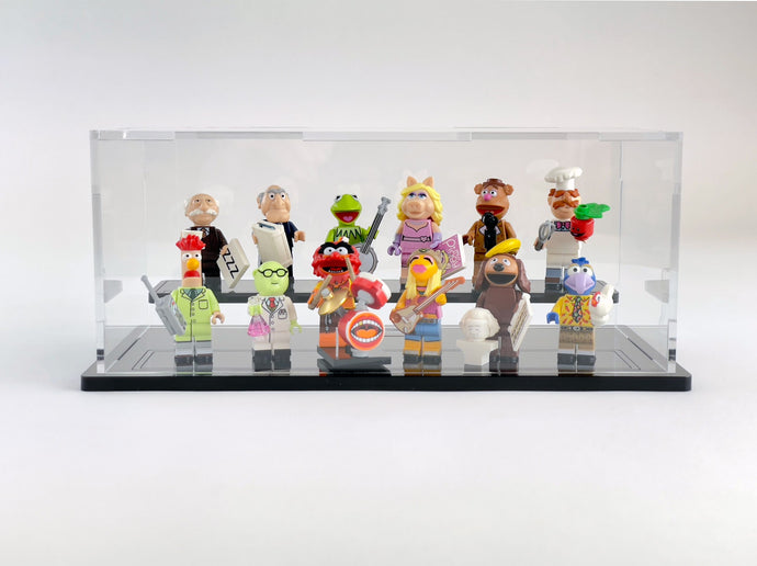 12 Figure Podium Display Case - Tricked Out Bricks