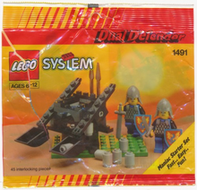 LEGO System 1491 Dual Defender, Retired, Certified in white box, Pre-Owned