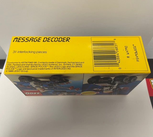 6831 LEGO Space Police - Message Decoder – Bricks and Minifigs ...