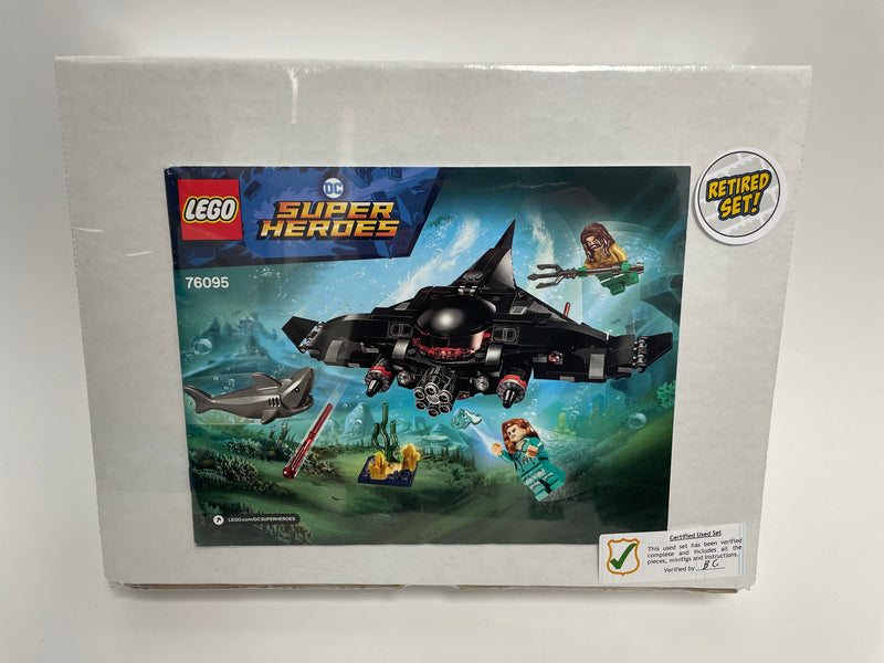 Lego Aquaman Black Black Manta Lego Set Lego 76095 DC Super Heroes