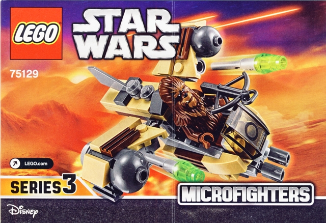 Chewbacca Lego Set 75129 75129 Wookiee Gunship, NIB, Retired
