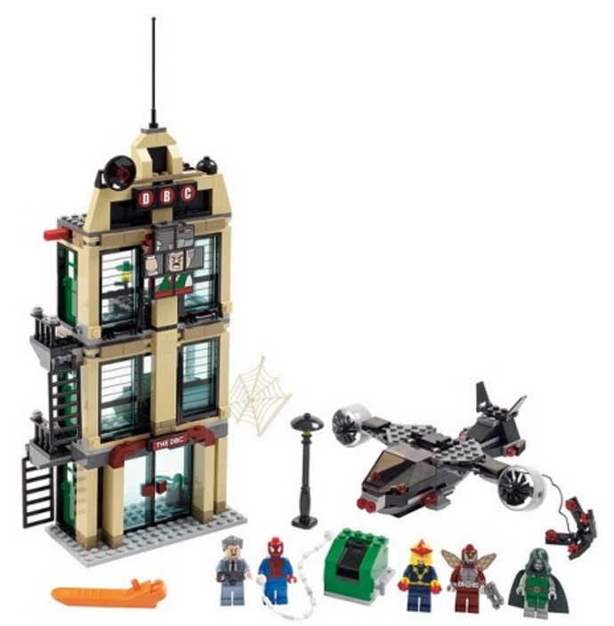 Spider-Man: Daily Bugle Showdown - LEGO® 76005 - Certified (used) in plain white box - Retired
