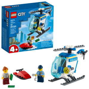 Police Helicopter CITY LEGO 60275 Certified (used) in white box, Retired