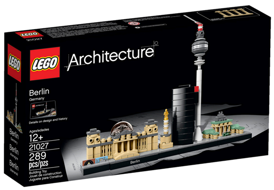 LEGO Architecture 21027 Berlin, Retired, Certified, Pre-Owned