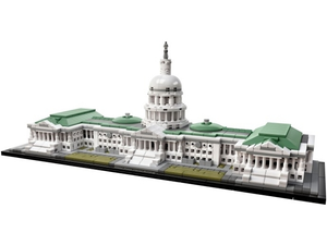 LEGO Architecture 21030 United States Capitol Building, Retired,  Certified in white box, Used