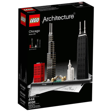 21033 LEGO Architecture Chicago Certified in Original Box, Retired