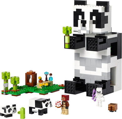 LEGO Minecraft 21245 The Panda Haven, NIB (Missing Original Box, All Bags Sealed)