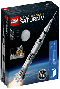 LEGO IDEAS 21309 NASA Apollo Saturn V, Retired, NIB