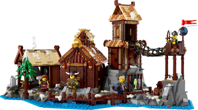 LEGO IDEAS 21343 Viking Village, Certified in white box, Pre-Owned