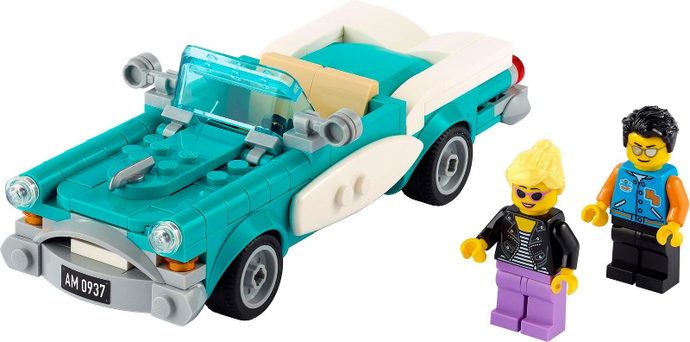 LEGO 40448 Vintage Car GWP, retired, certified in plain white box, used