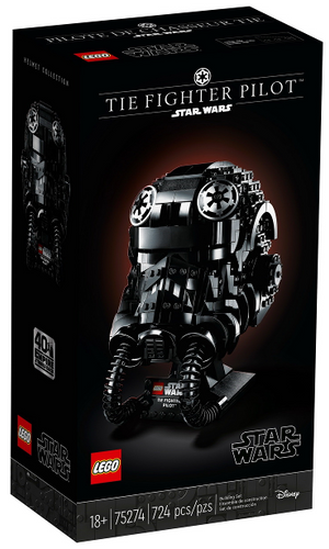 75274 TIE Fighter Pilot Helmet, NIB, Retired