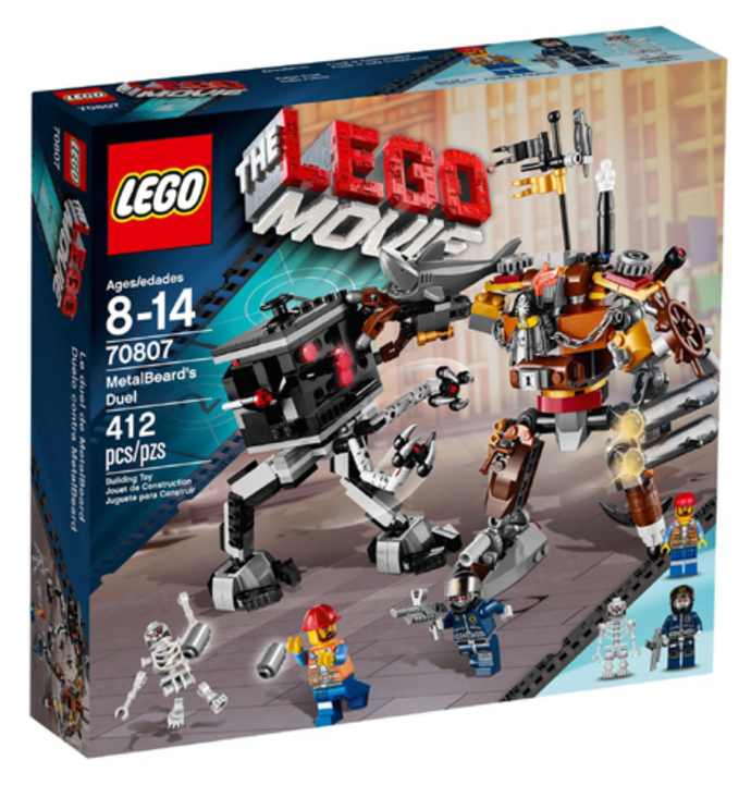 MetalBeard's Duel - The LEGO® Movie - NIB 70807, Retired