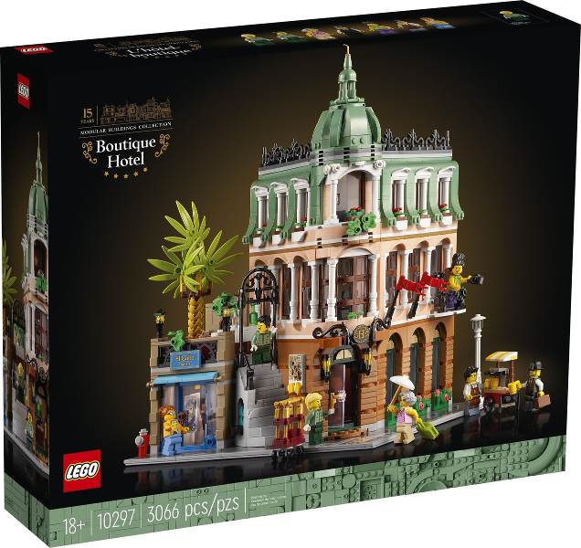 Boutique Hotel - LEGO® 10297 - Certified in Original Box (Bags 7-14 unopened/sealed)