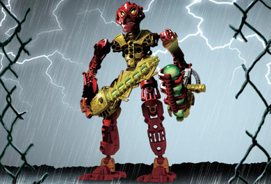 Toa Jaller - Bionicle - Certified (used) in original box - Retired