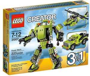LEGO 31007 Creator Power Mech retired, certified in white box, used