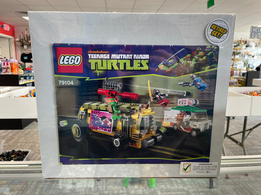The Shellraiser Street Chase - LEGO® 79104 - Retired - Certified in plain white box, Pre-Owned