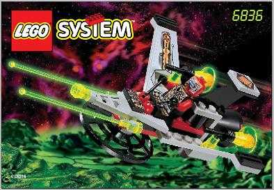 6836C LEGO System UFO V-Wing Fighter - Certified
