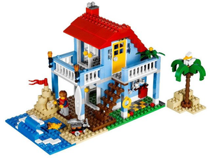 Seaside House 3-in-1 LEGO 7346 Certified in white box, Retired