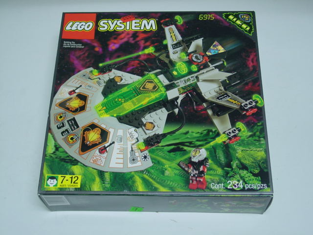 System Space UFO Warp Wing Fighter LEGO 6915 Certified (used) Retired