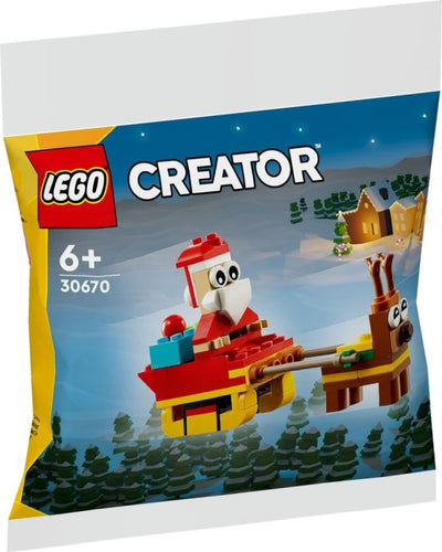 LEGO 30670 Santa's Sleigh Ride polybag, NIB