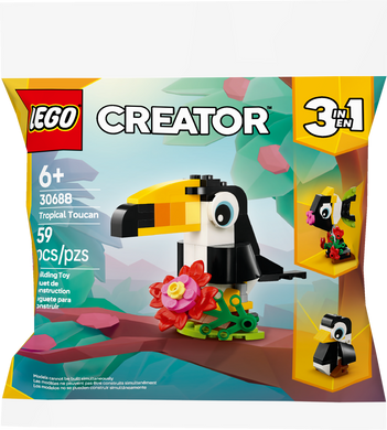 30688 Tropical Toucan paper bag