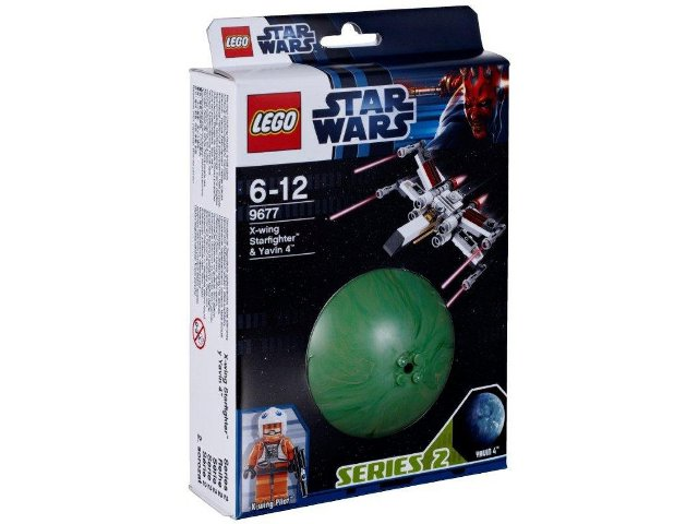 LEGO 9677 Star Wars X Wing Starfighter Yavin 4 retired NIB