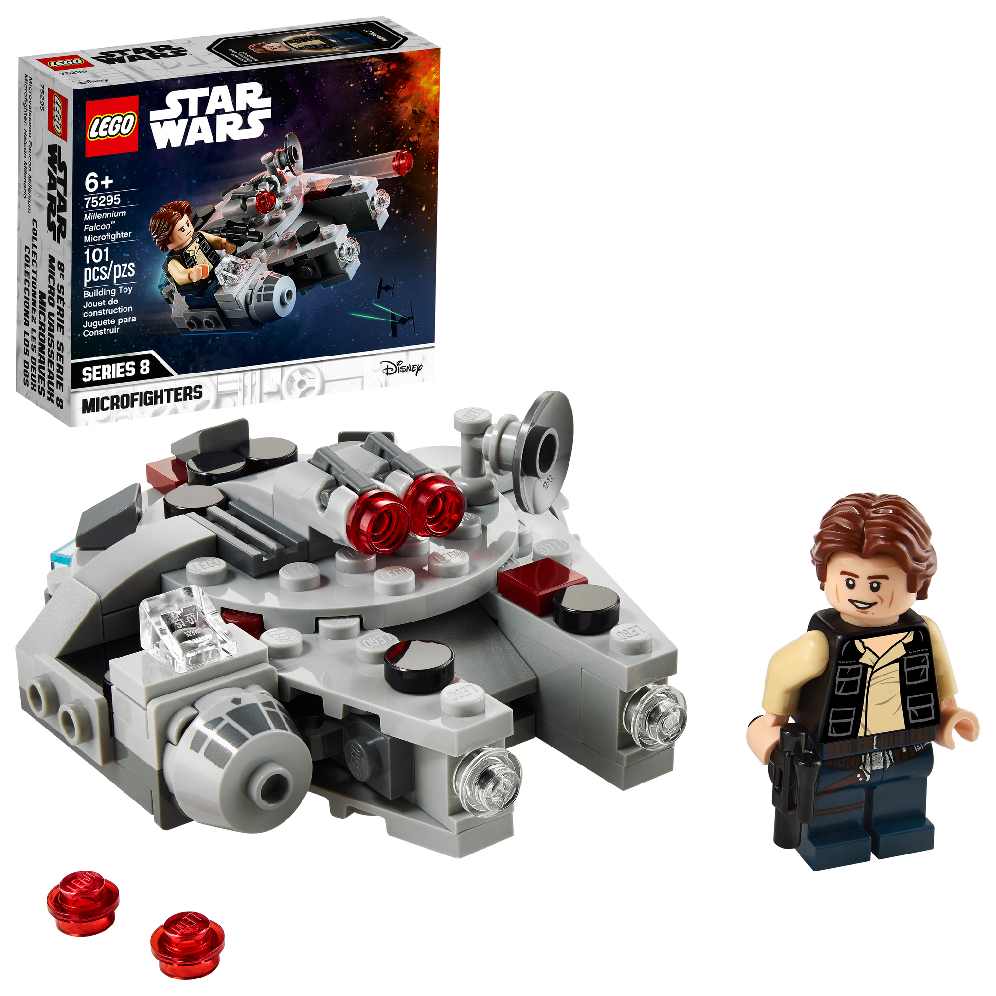 75295 Millennium Falcon Microfighter, Retired, Certified in White 75295 Millennium Falcon Microfighter, Retired, Certified in White
