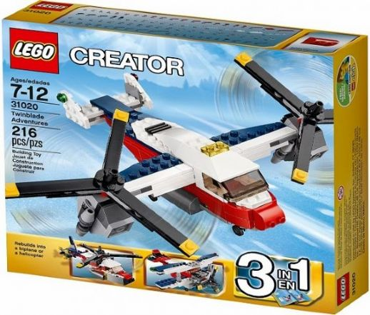 LEGO Creator 31020 Twinblade Adventures, NIB, Retired