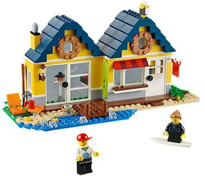LEGO Creator 31035 Beach Hut, Retired, Certified in white box, Pre-Owned