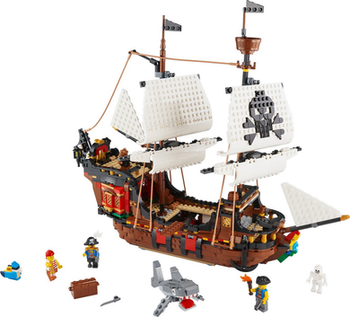 LEGO Creator 31109 Pirate Ship, Certified in Original Box, Pre-Owned