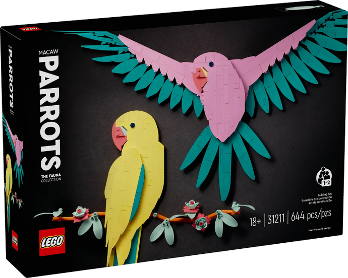 31211 The Fauna Collection - Macaw Parrots