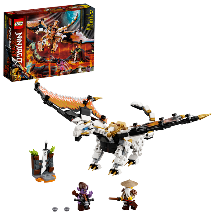 LEGO Ninjago 71718 Wu's Battle Dragon, Retired, Certified in white box, Pre-Owned