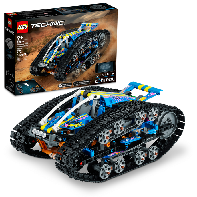 LEGO TECHNIC 42140 App-Controlled Transformation Vehicle, Retired, Certified in Original Box, Pre-Owned