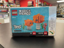 40442 Goldfish & Fry Brick Headz, Retired, Certified in white box, Pre-Owned