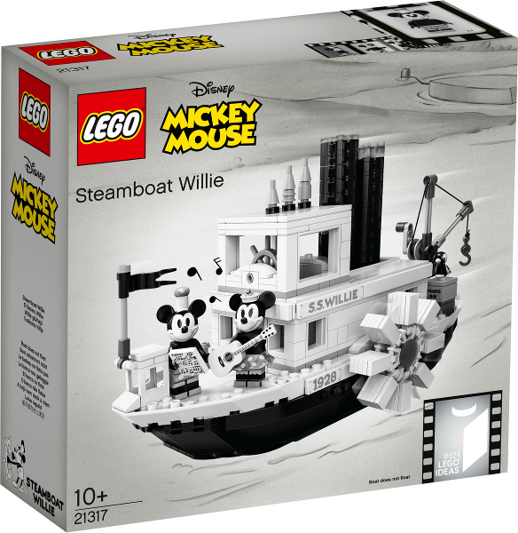 Steamboat willie lego misprint sales