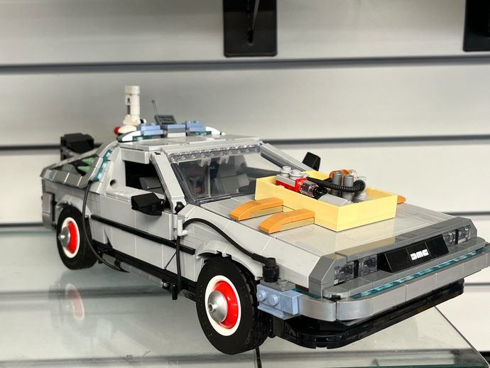 LEGO 10300 Back to the Future Time Machine, Used, Built