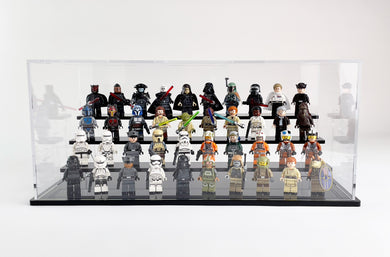 40-Figure Podium Display Case - Tricked Out Bricks