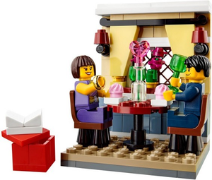 LEGO Valentine's Day Dinner Date 40120, Retired, Certified in Original Box, Pre-Owned