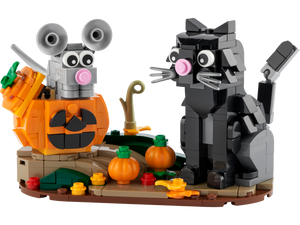 40570 LEGO Halloween Cat & Mouse Certified in White Box