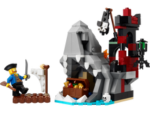 40597 Scary Pirate Island, Retired, Certified in original box, Pre-Owned