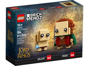40630 Frodo & Gollum, Retired, Certified in white box, Pre-Owned