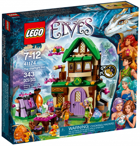 LEGO Elves 41174 The Starlight Inn, Retired, Certified in white box, Pre-owned