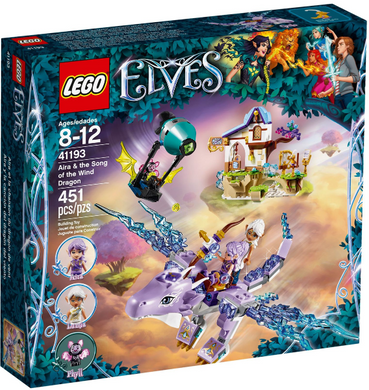 41193 LEGO Elves Aira & the Song of the Wind Dragon, Retired, Certified in white box