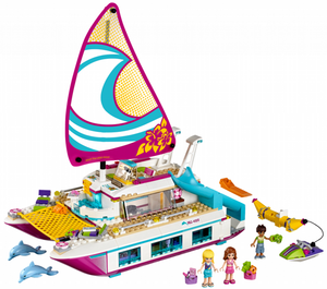 LEGO Friends 41317 Sunshine Catamaran, Retired, Certified in white box, Pre-Owned