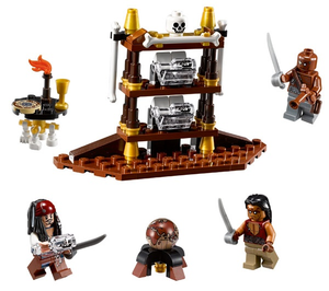 LEGO Pirates of the Caribbean 4191 The Captain's Cabin, Retired, Certified, Pre-Owned