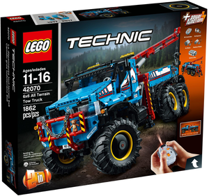 LEGO Technic 42070 6x6 All Terrain Tow Truck, NIB, Retired
