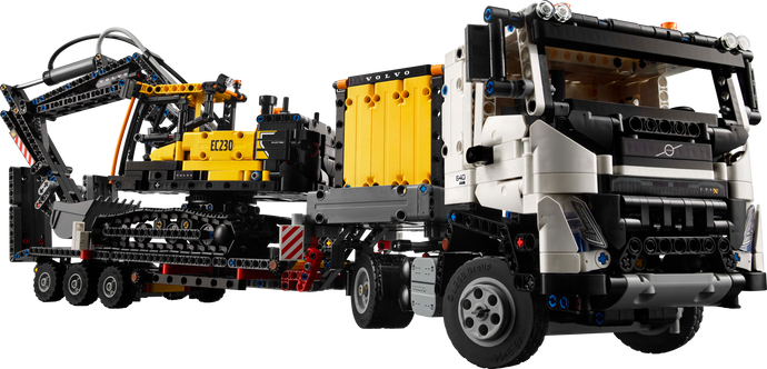 42175 Volvo FMX Truck & EC230 Electric Excavator, Certified in original box, Pre-Owned