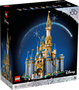 43222 LEGO Disney Castle Certified in original box, pre-owned 100th anniversary edition