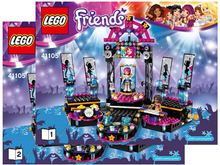 LEGO® Friends 41105 Pop Star Show Stage - Certified (used) in plain white box - Retired